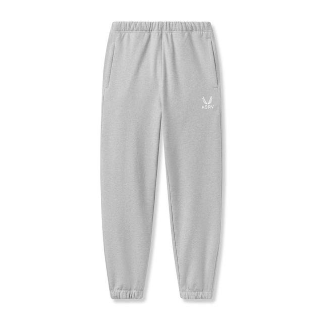 0655. Tech-Terry™ Oversized Sweats - Heather Grey "Emblem" Product Image