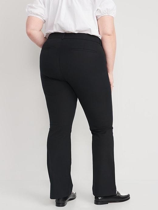 High-Waisted Pixie Flare Pants Product Image