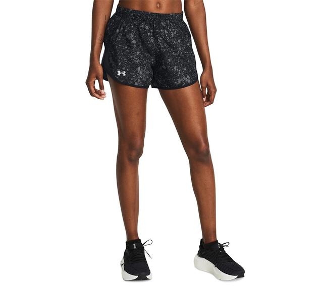 Womens Under Armour Fly-By Printed Shorts Product Image