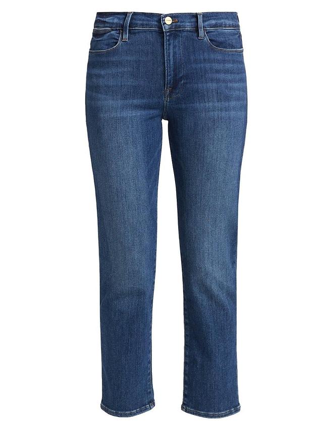 FRAME Le High Straight Jeans Bestia 27 Product Image