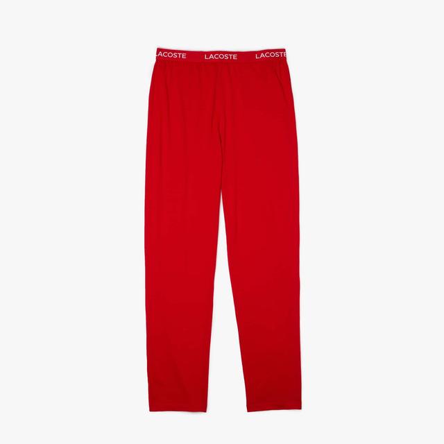 Men's Ultra-Soft Cotton Jersey Pajama Bottoms Product Image