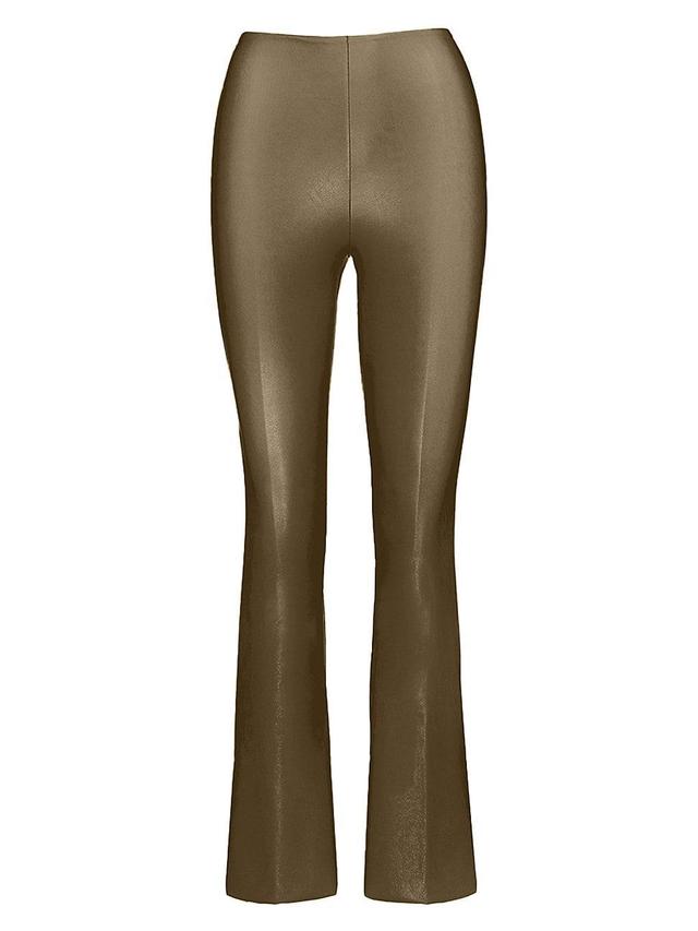 Commando Faux Leather Flare Leggings Product Image