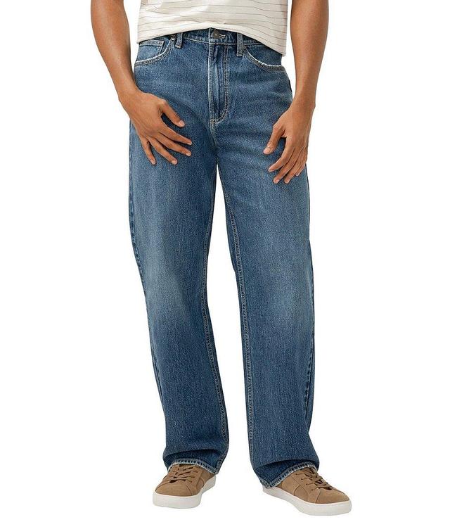 Silver Jeans Co. Loose Fit Classy Baggy Medium Indio Wash Jeans Product Image