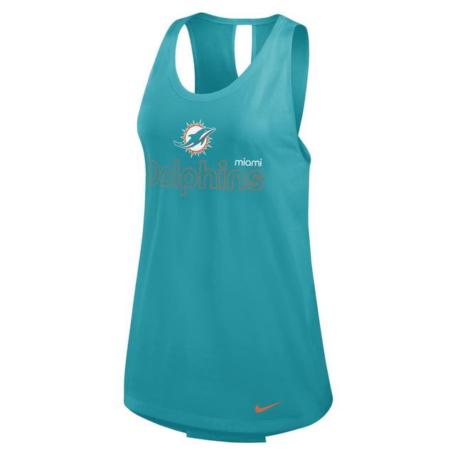 Miami Dolphins Nike Women's Dri-FIT NFL Tank Top Product Image