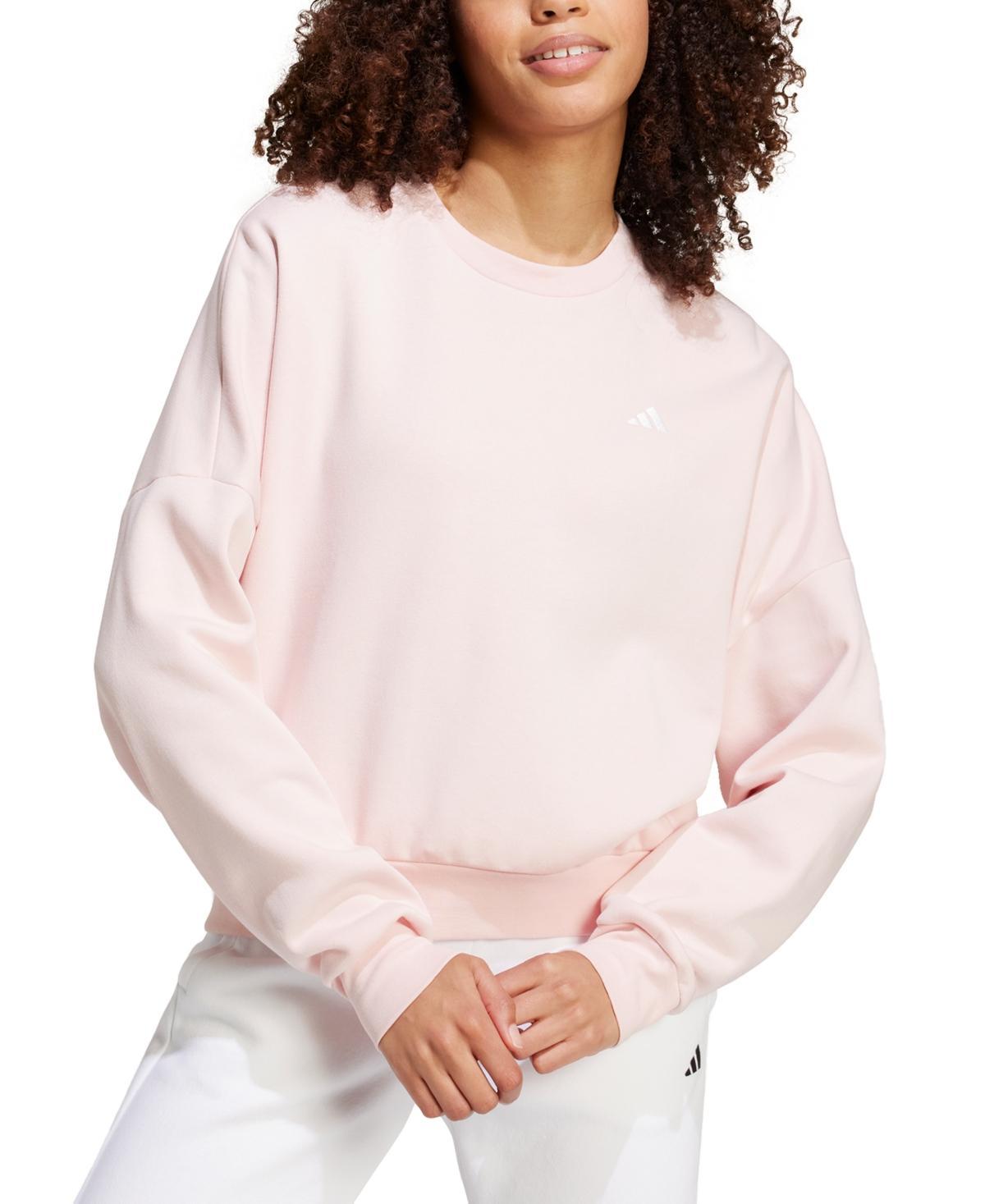 Womens adidas Essentials Feel Cozy Sportswear Sweatshirt Product Image