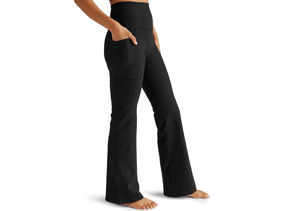 Good American Embellished Scuba Flared Pants Product Image