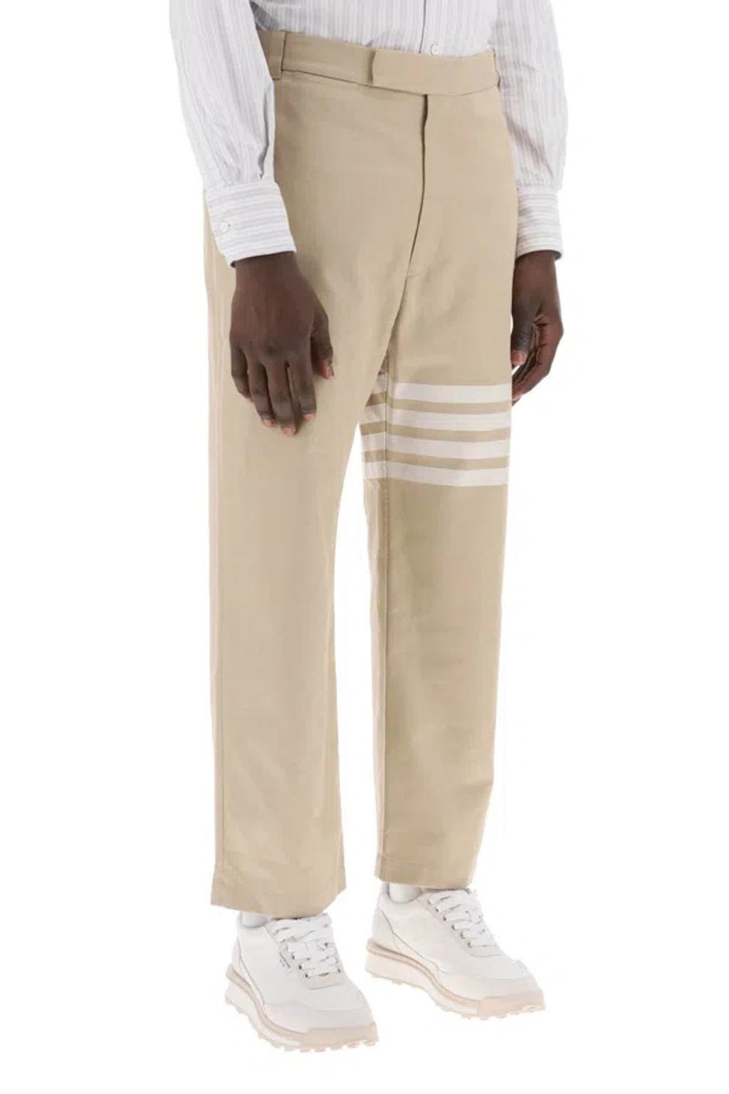 THOM BROWNE Pants With 4-bar Product Image