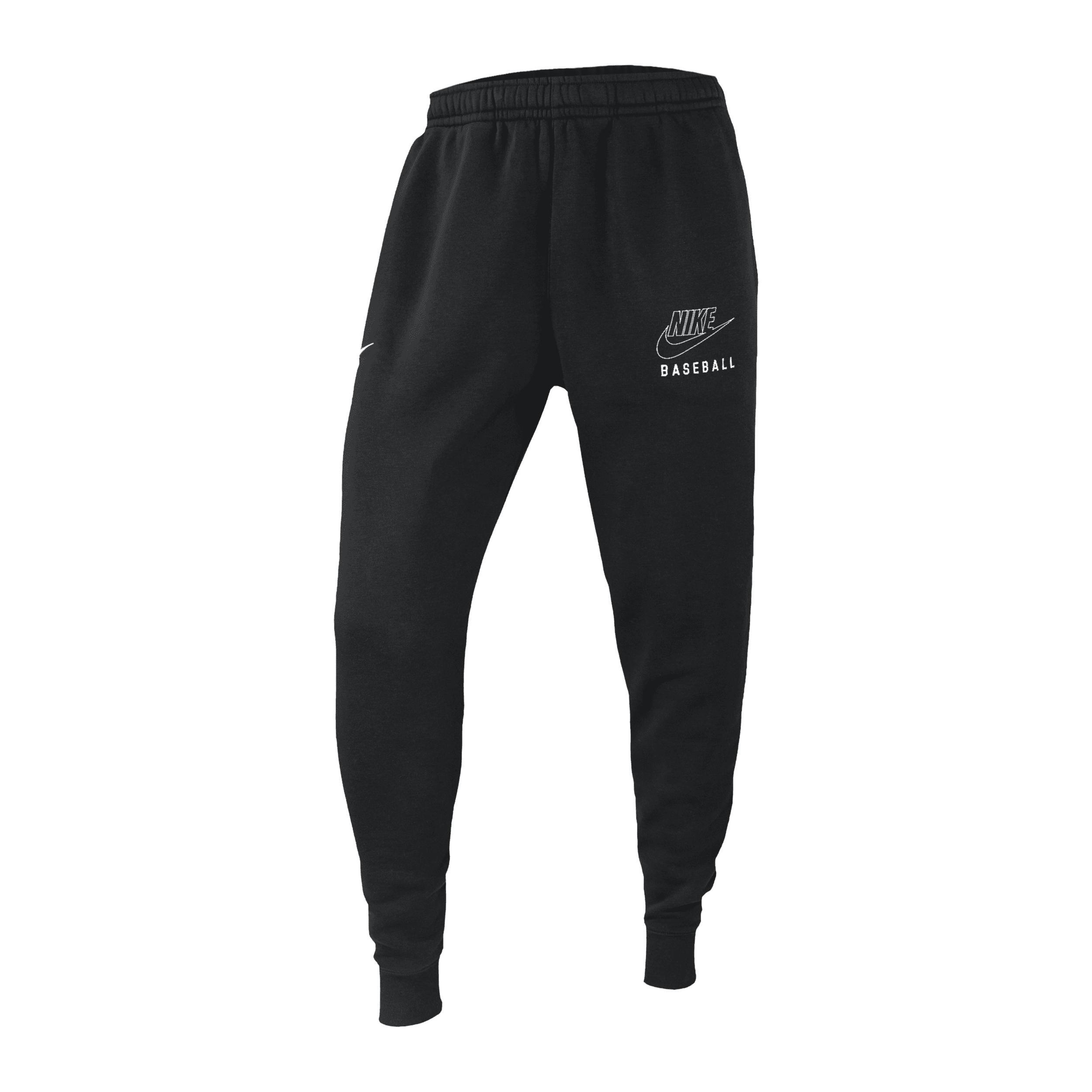 Nike Men's Swoosh Club Fleece Baseball Jogger Pants Product Image