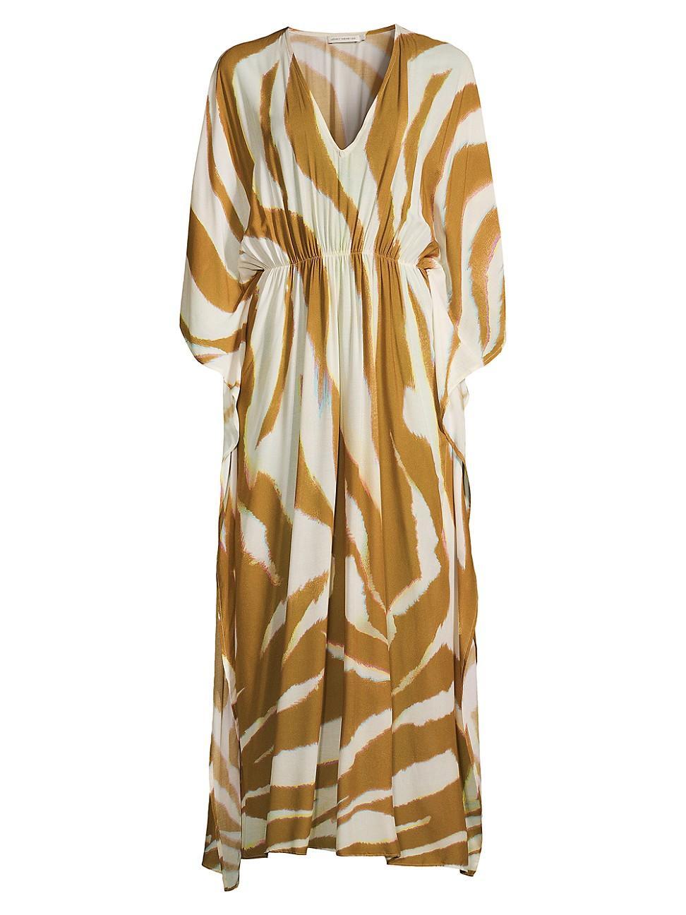 Womens Destinos Crimped Cover-Up Kaftan Product Image