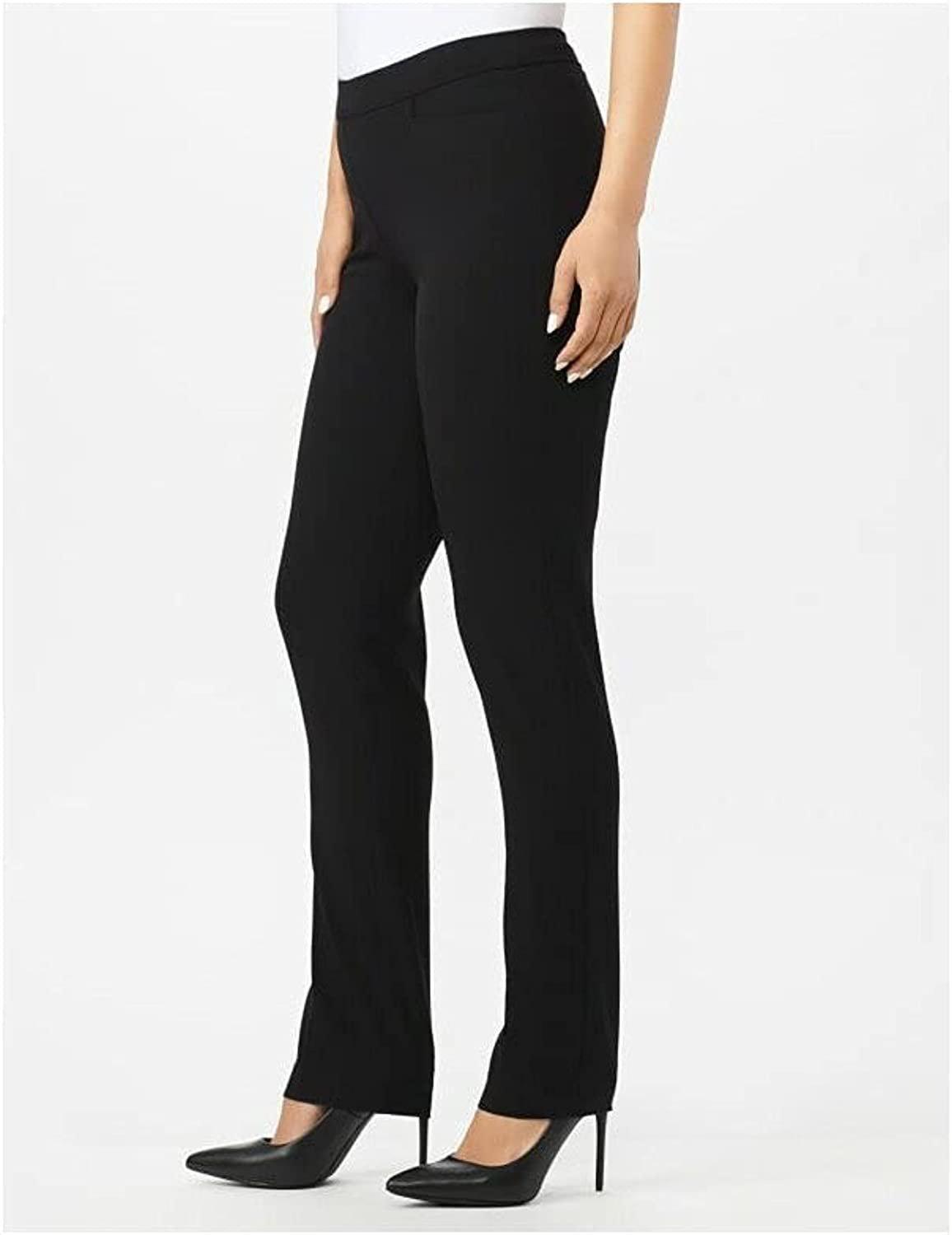 Roz & Ali Secret Agent Comfort Pull On Tummy Control Pant With L Pockets- Average Pant Length Product Image