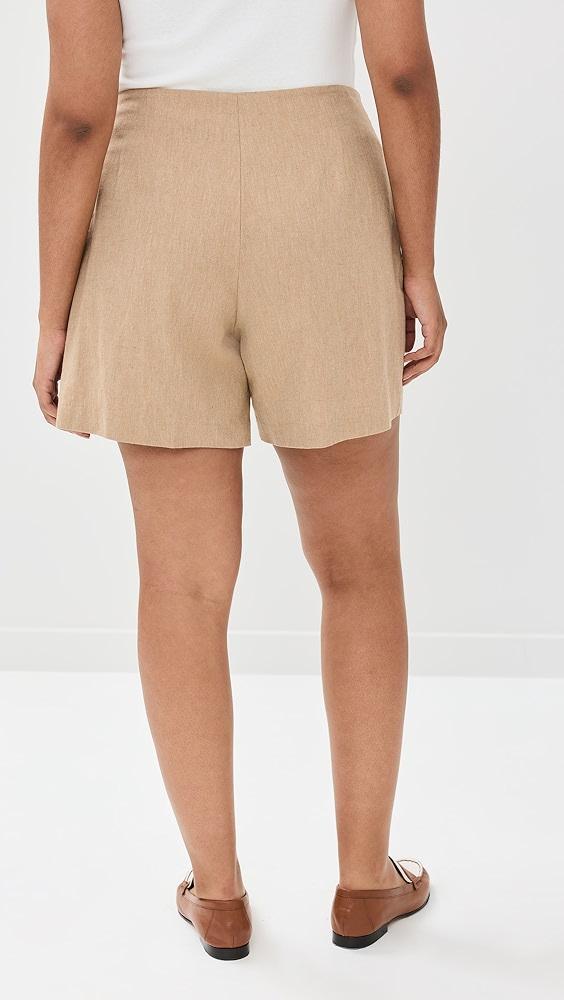 L'AGENCE Hadleigh Long Shorts | Shopbop Product Image