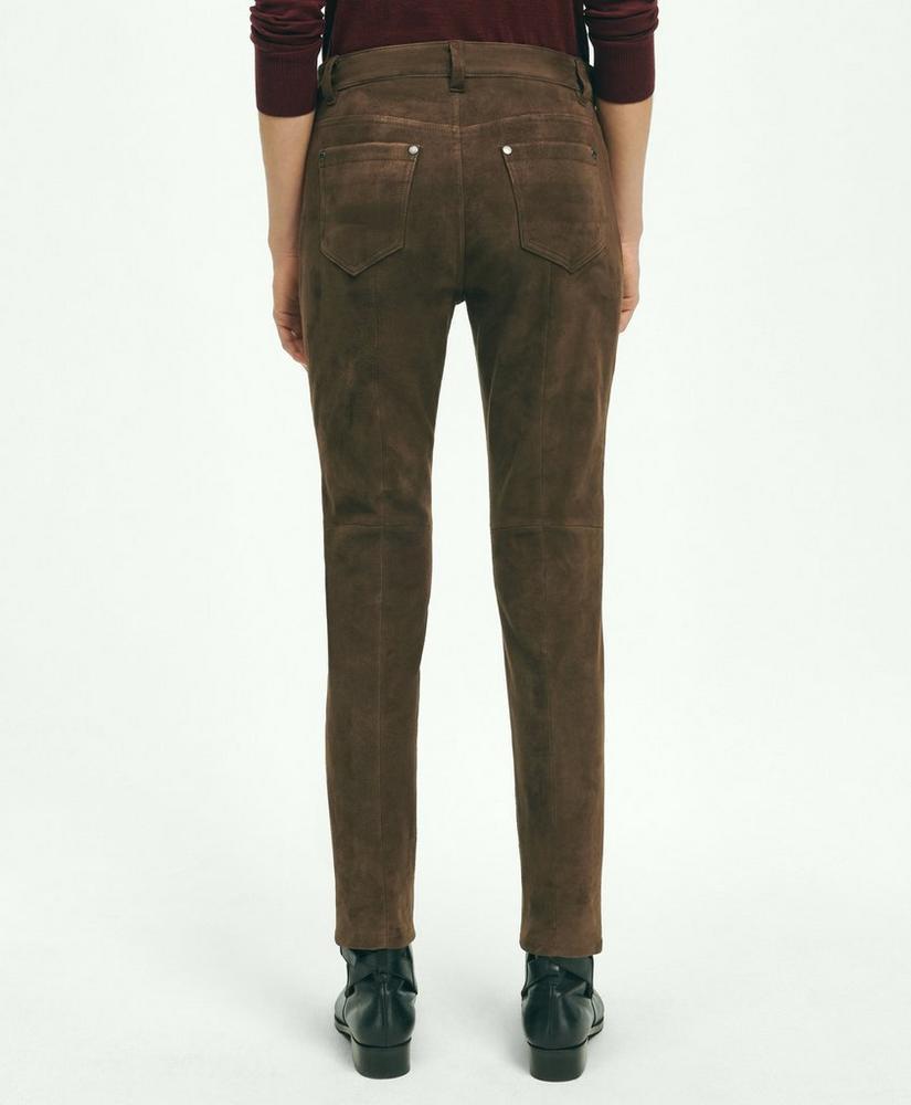 Suede 5-Pocket Pants Product Image