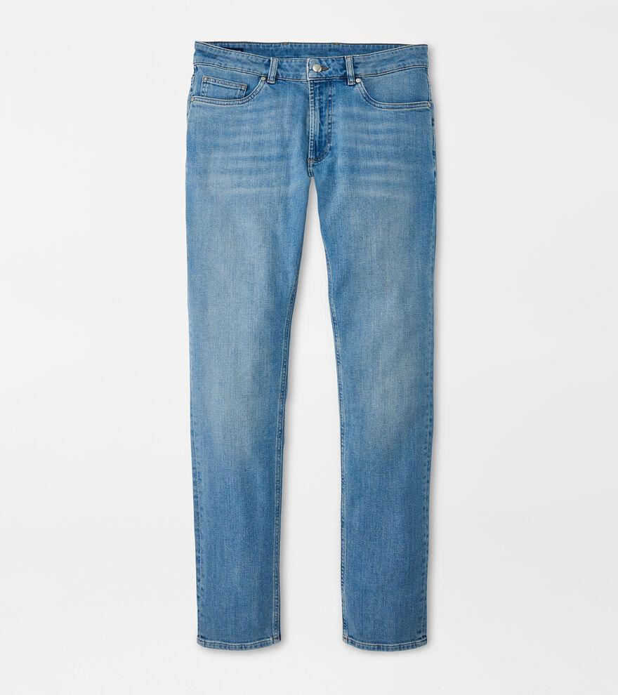 Mens Stretch Denim 5-Pocket Jeans Product Image