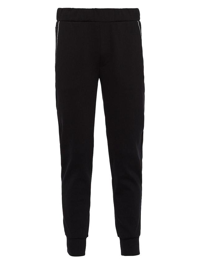 Mens Sweatpants With Re-Nylon Details Product Image