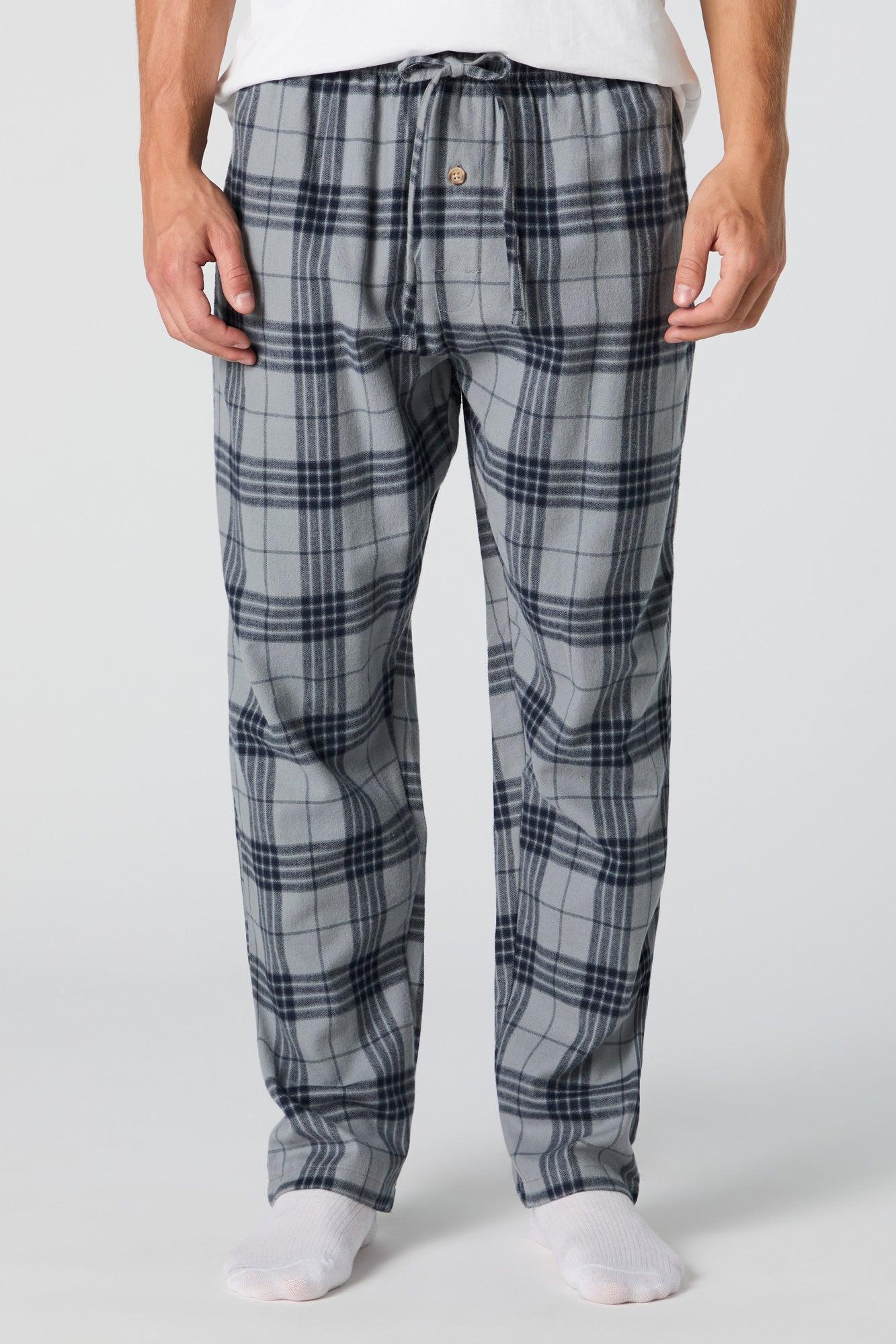 Plaid Pajama Pant Male Product Image