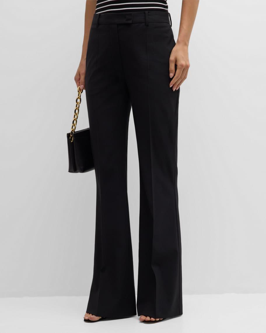 Mid-Rise Flare Trousers product image