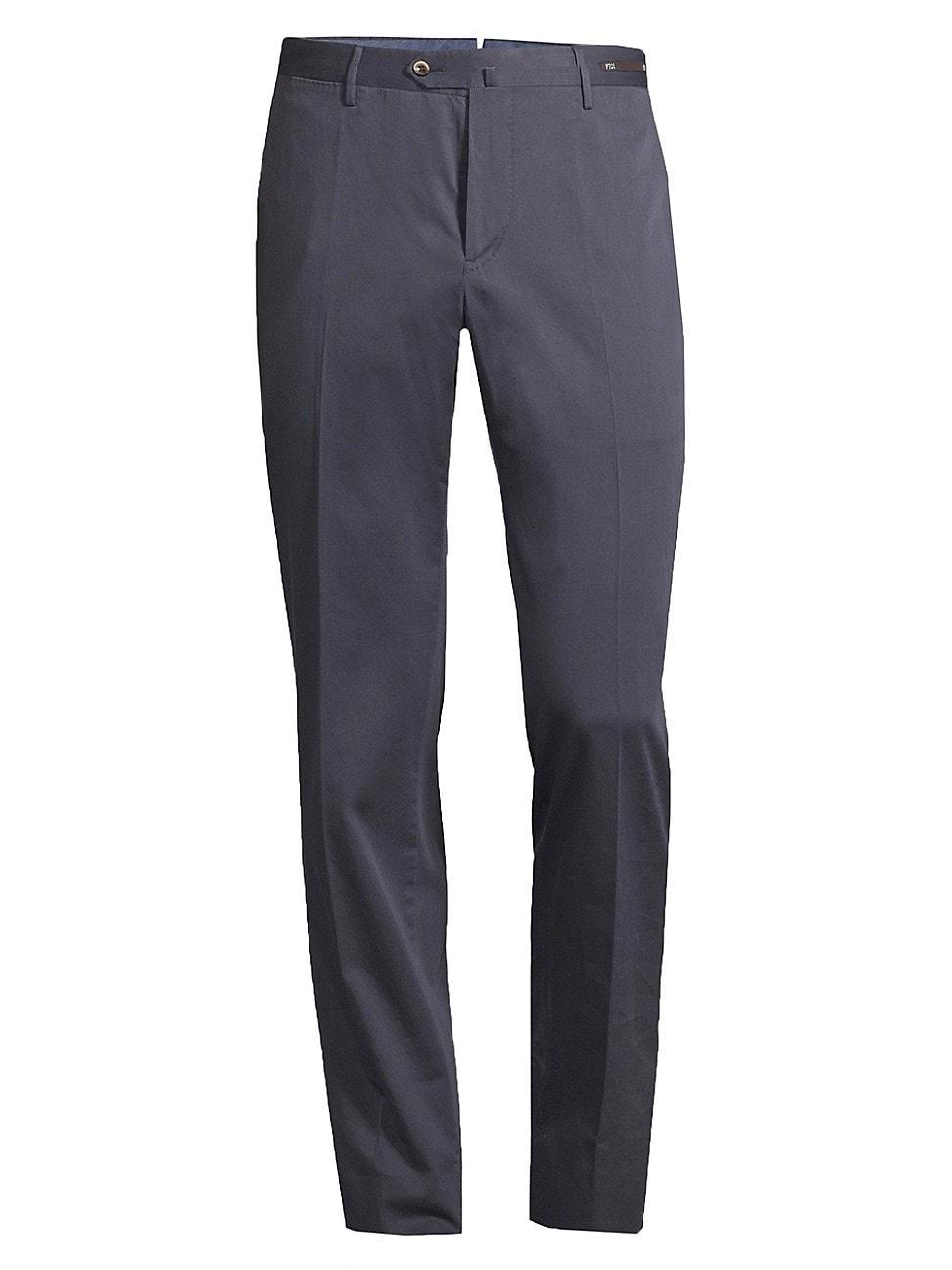 Mens Slim-Fit Silk-Blend SilkOchino Trousers Product Image