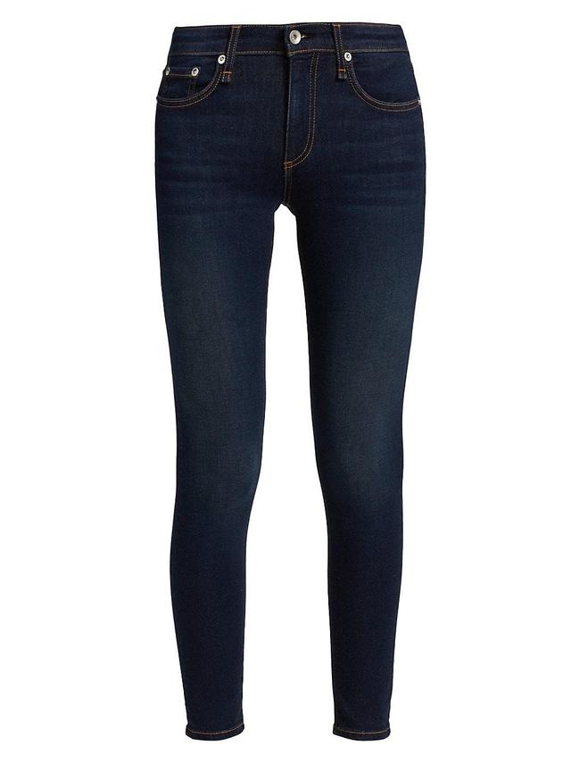 Womens Cate Mid-Rise Ankle Skinny Jeans Product Image