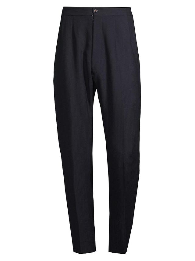 Mens Wool Crease-Front Pants Product Image