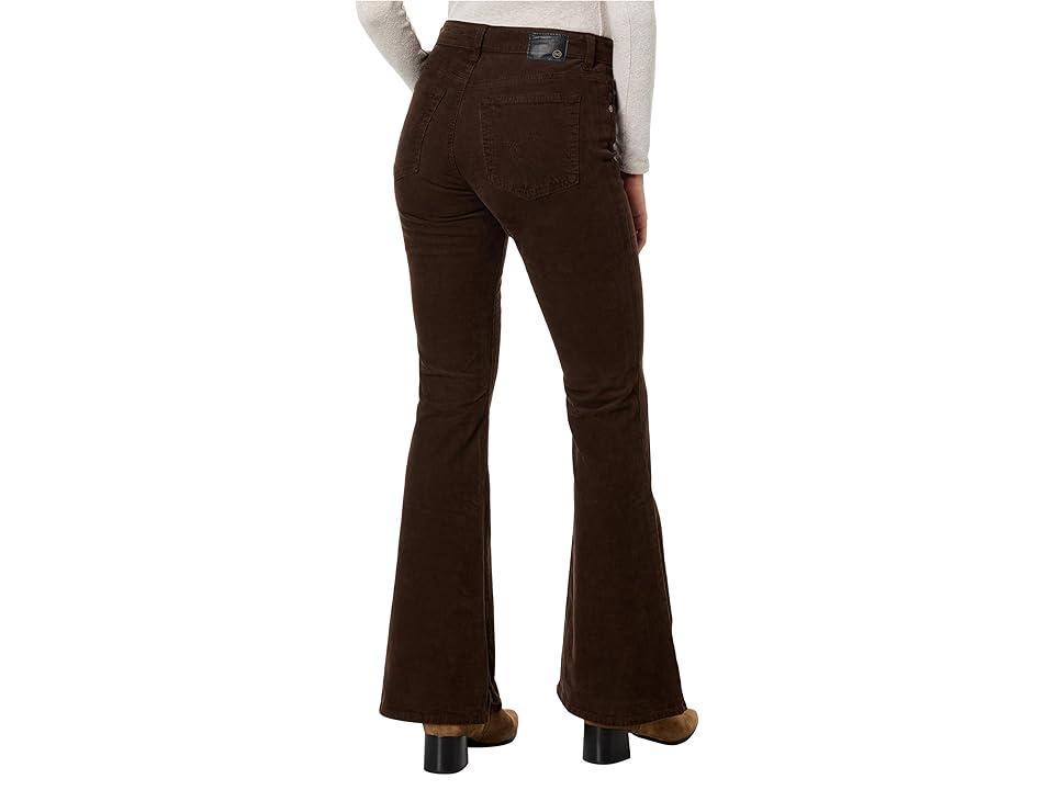 AG Jeans Angeline Mid-Rise Flare in Sulfur Bitter Chocolate (Sulfur Bitter Chocolate) Women's Jeans Product Image