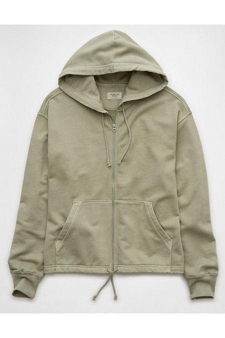 AE Boxy Zip-Up Hoodie Men's Product Image