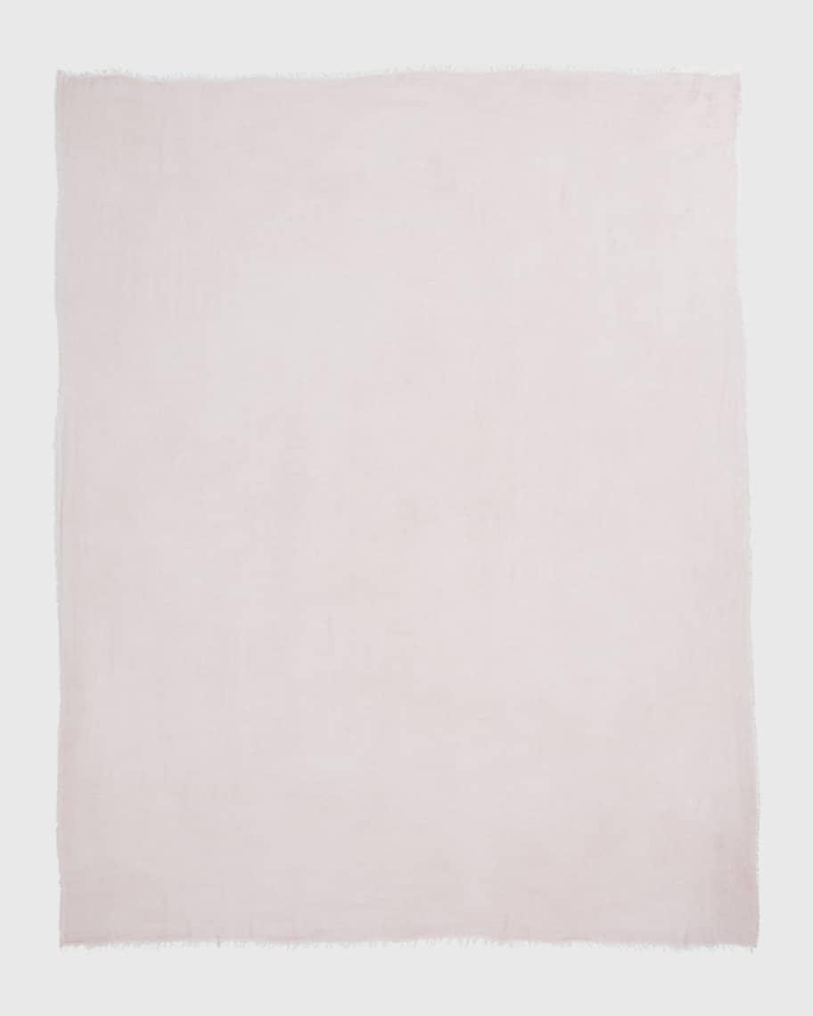 Pink Cashmere-Blend Scarf product image