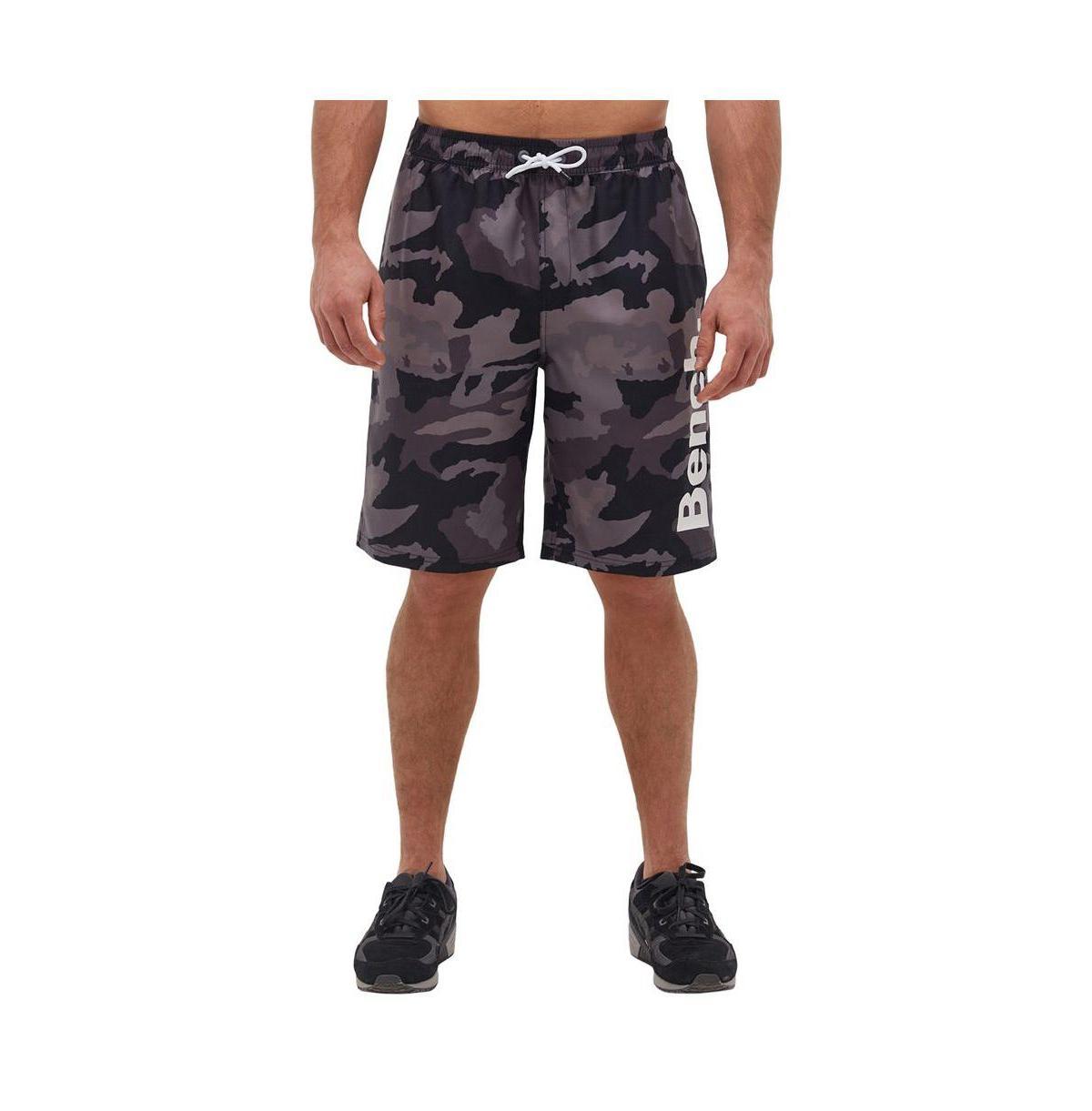 Bench Dna Mens Bermuda Camo Swim Shorts Product Image