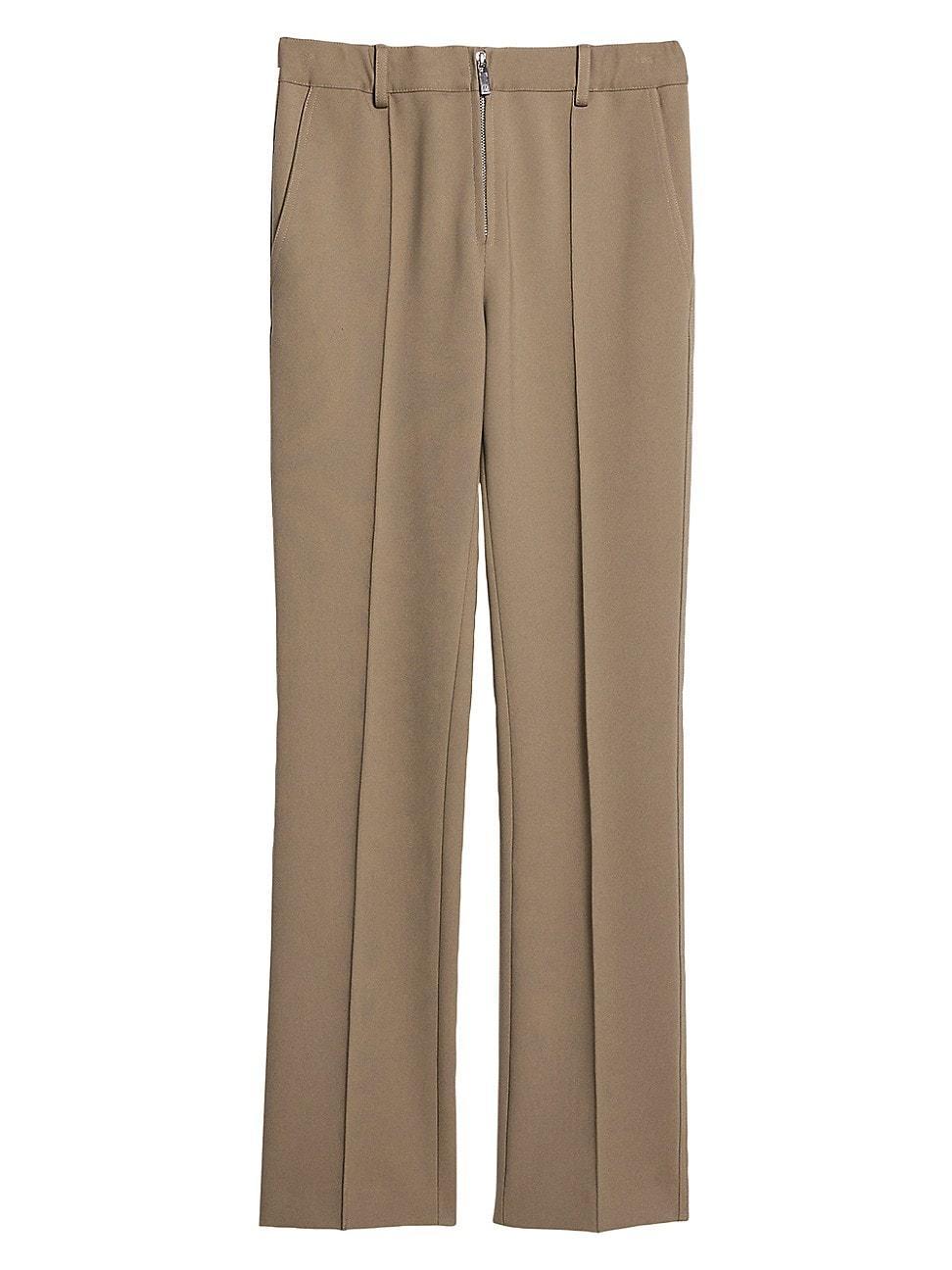 Womens Pleated Stretch Pants Product Image