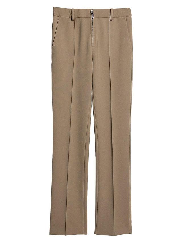 Womens Pleated Stretch Pants Product Image