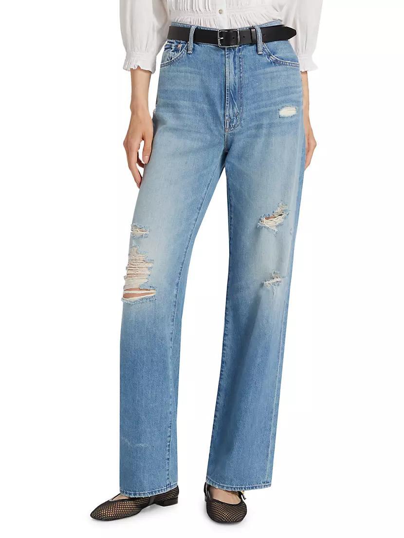 The Dodger Sneak Distressed Denim Jeans Product Image