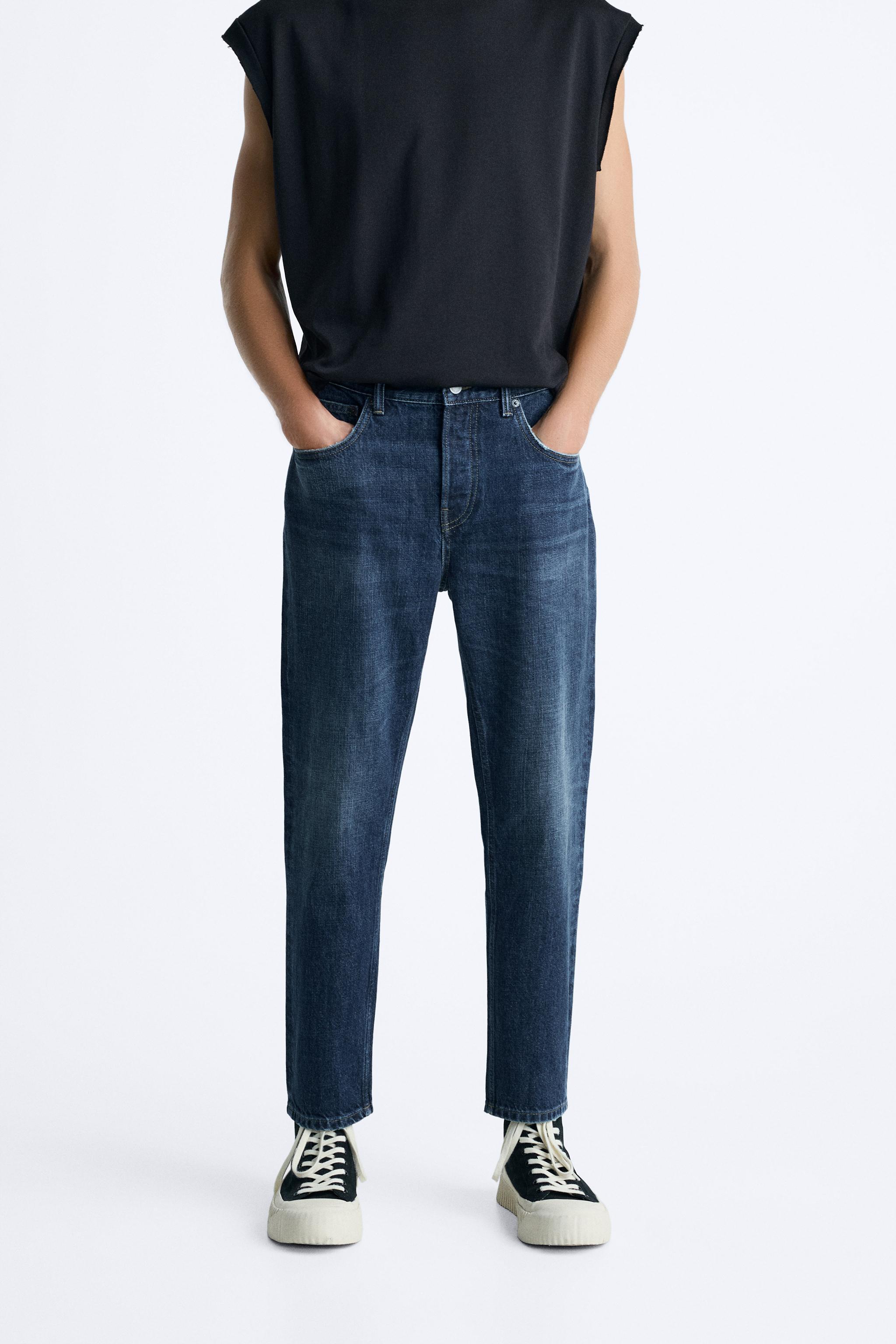 CROPPED SLIM FIT JEANS Product Image