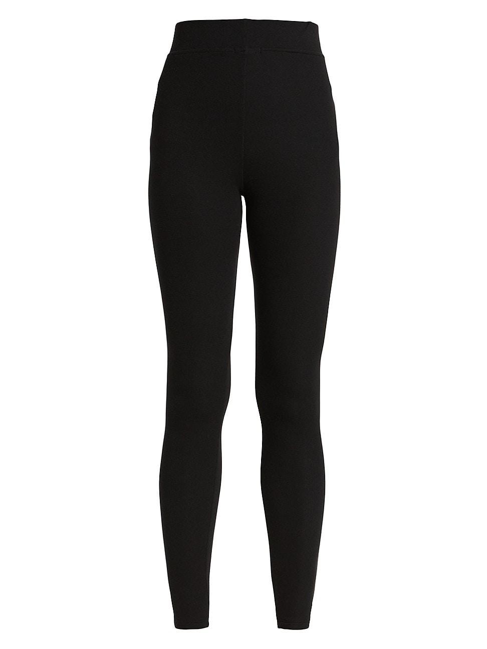 ATM Anthony Thomas Melillo Ribbed High Waist Leggings Product Image