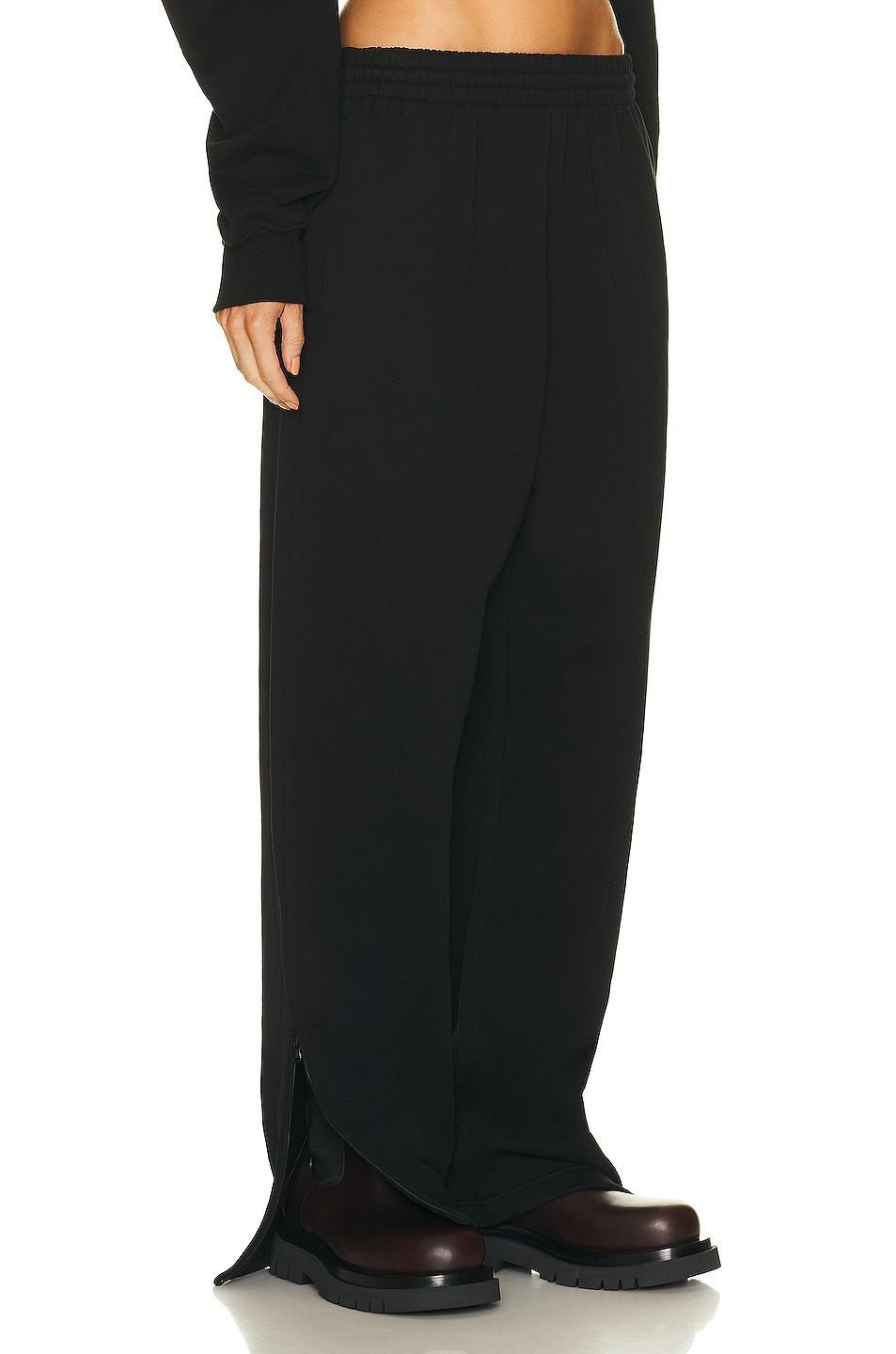 WARDROBE.NYC x Hailey Bieber HB Track Pant Black. (also in L, M, XS). Product Image