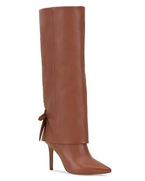 Vince Camuto Kammitie Foldover Pointed Toe Knee High Boot Product Image