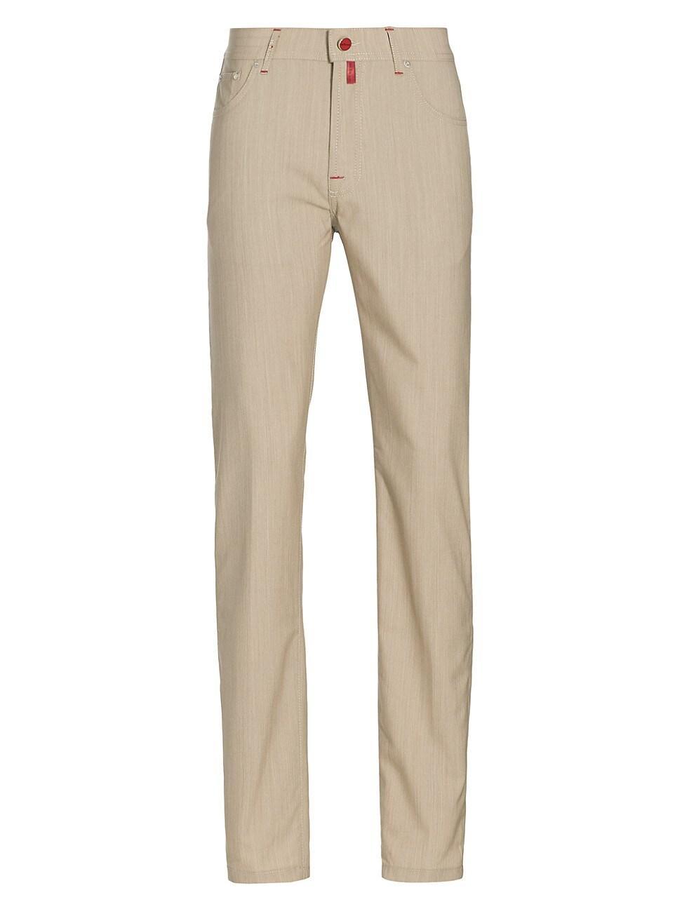 Mens Five-Pocket Wool Trousers Product Image