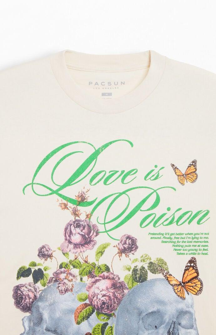 Men's Love Is Poison T-Shirt Product Image