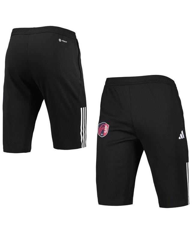 Mens adidas Black St. Louis City SC 2023 On-Field Training AEROREADY Half Pants Product Image