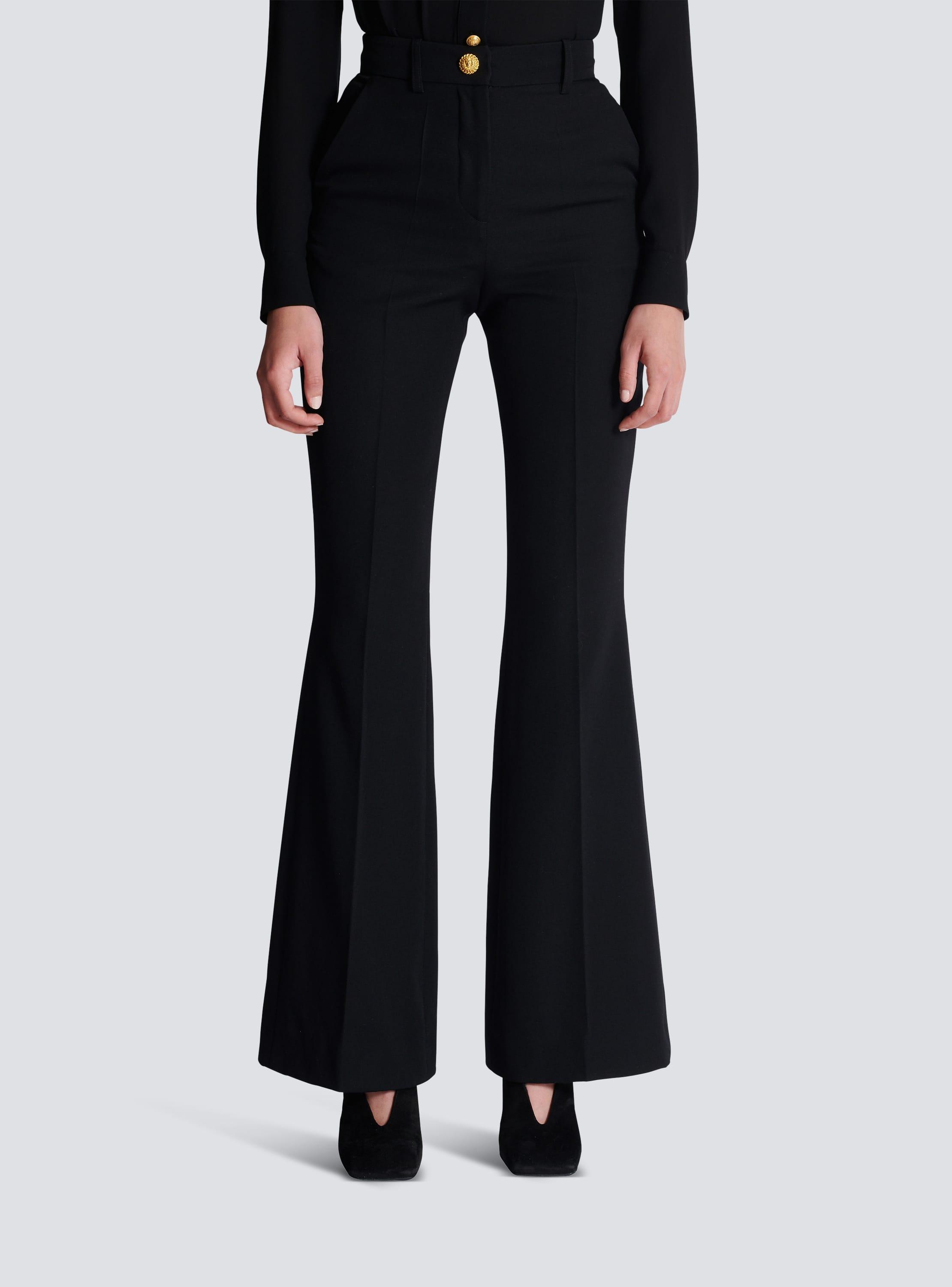 Tailored grain de poudre trousers Product Image