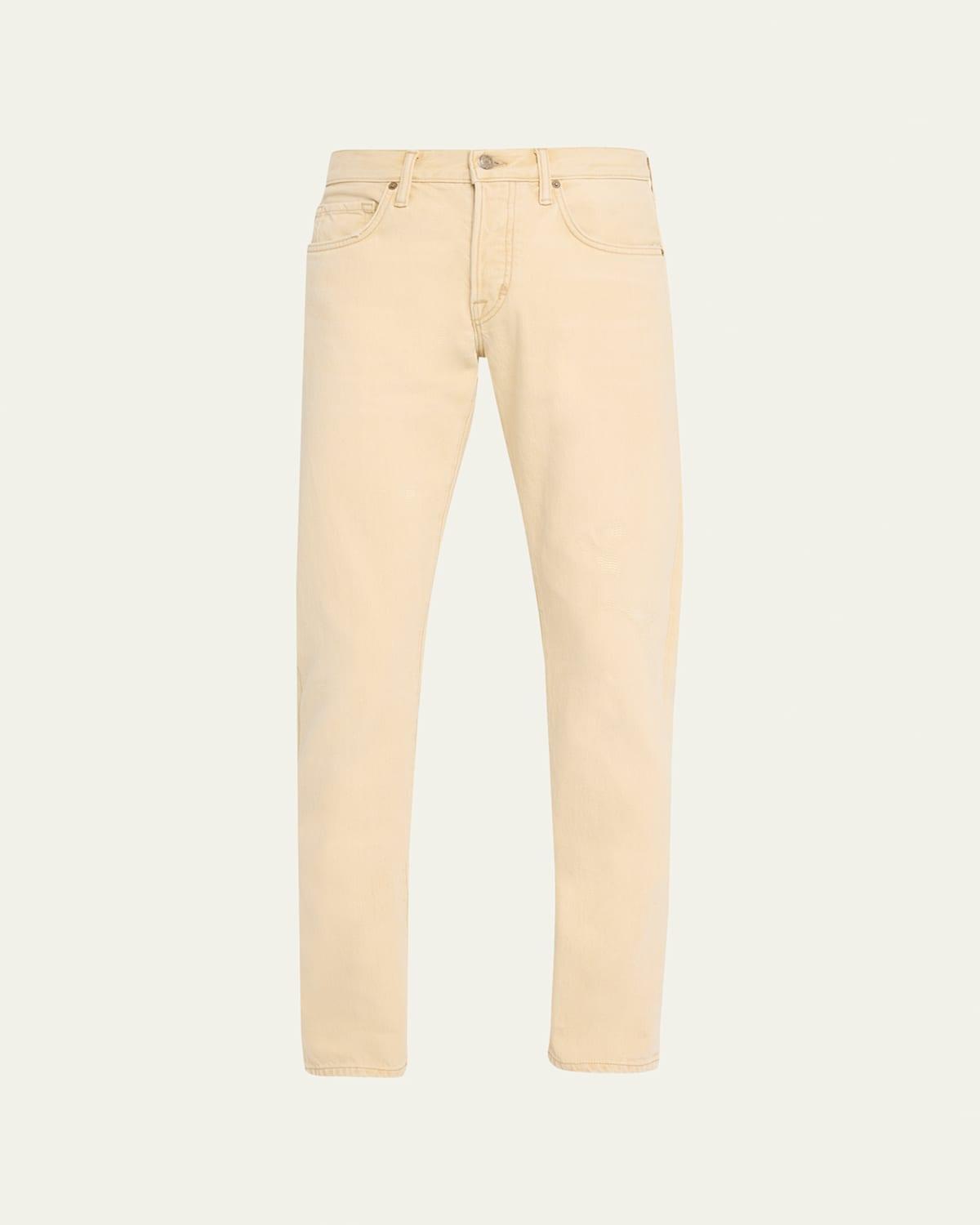 Mens Slim Fit 5-Pocket Pants Product Image