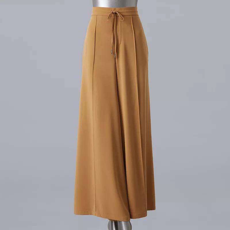 Womens Simply Vera Vera Wang Wide Leg Pants Product Image