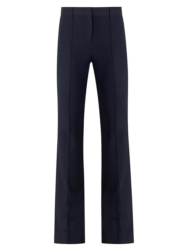 Veronica Beard Hibiscus Flare Pants Black 16 Product Image