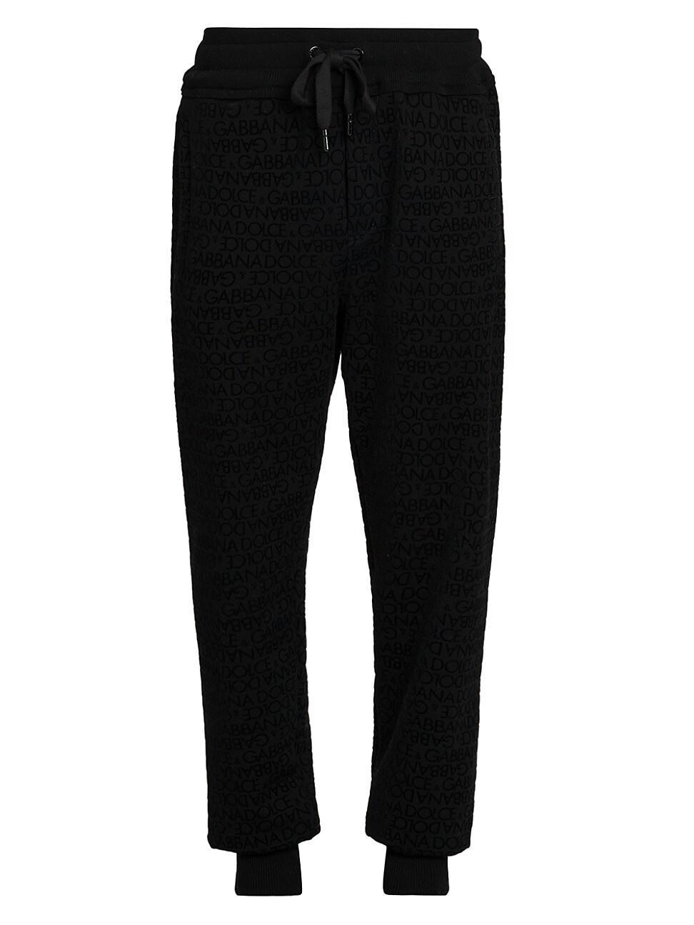 Mens Flocked Logo Sweatpant Product Image