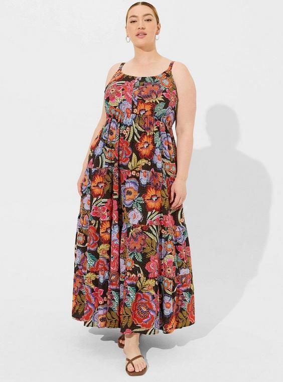 Maxi Challis Tiered Dress Product Image