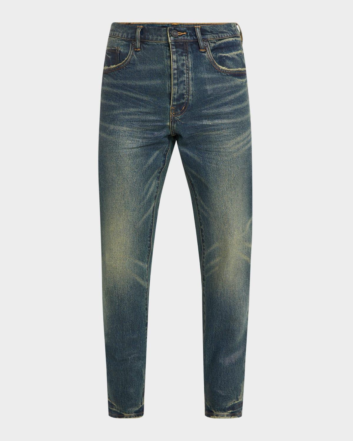 Mens Skinny Coated Jeans product image