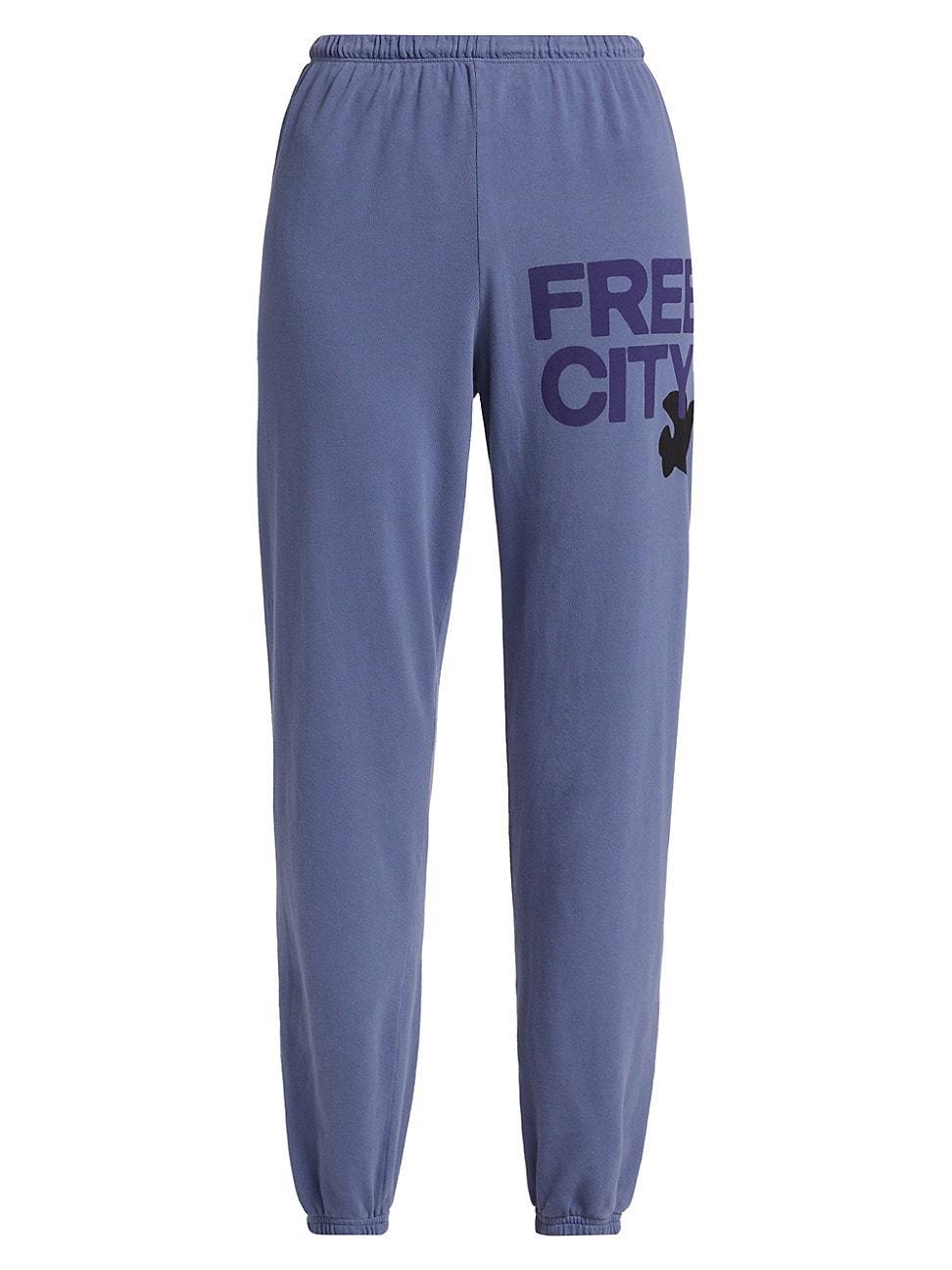 Womens Cotton Logo Joggers Product Image