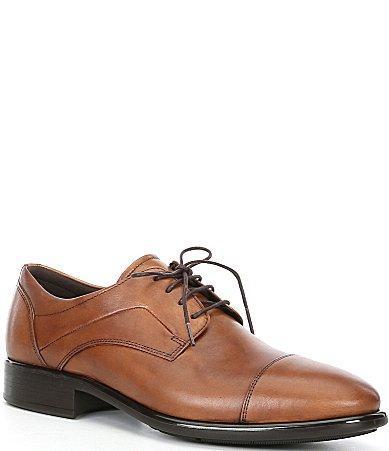 ECCO Mens Citytray Cap Toe Tie Dress Shoes Product Image