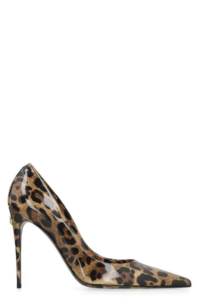 High Heels In Animal Print Product Image