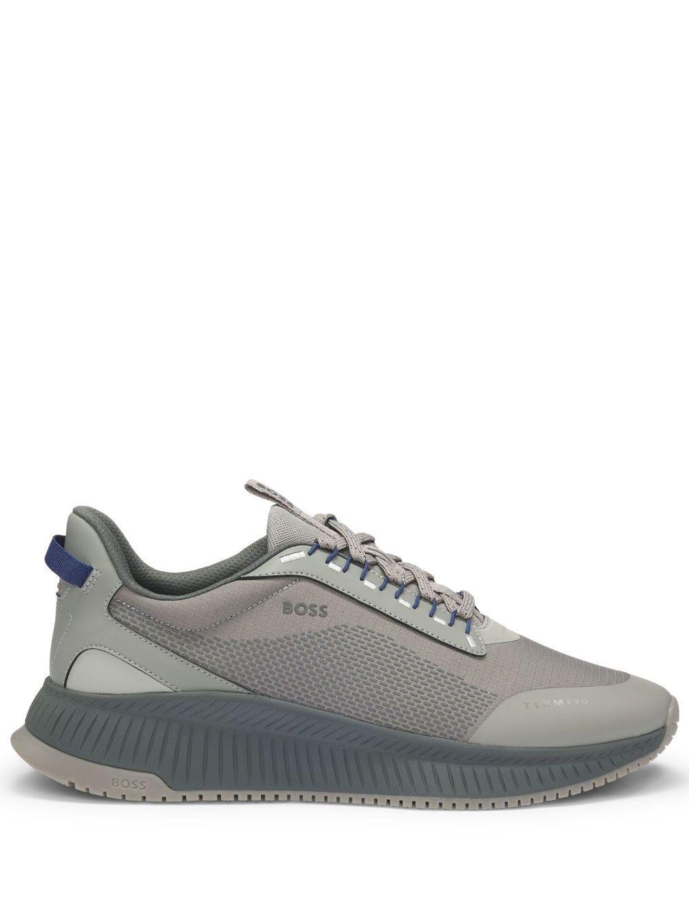 Evo Sneakers In Light Grey Product Image