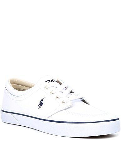 Polo Ralph Lauren Mens Faxon Leather Sneaker Product Image