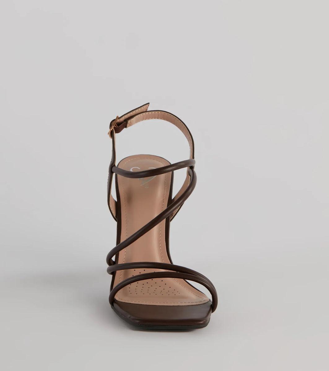 Chic Staple Strappy Block Heels product image